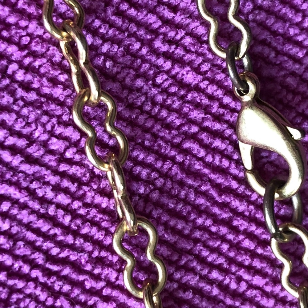 J.Crew Rhinestone Shell Long Necklace - Picture 5 of 5